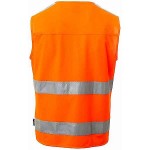 PAYPER Reflective Vest Expert Orange Fluorescent Class 2 - High-Visibility Work Vests-Bodywarmers