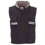 Αδιάβροχο Χειμερινό Γιλέκο Εργασίας Flight Μαύρο Unisex PAYPER - Ανακλαστικά Γιλέκα-Επενδύτες Δουλειάς