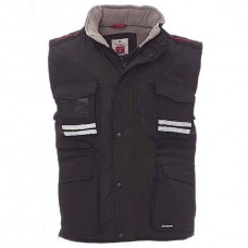 Αδιάβροχο Χειμερινό Γιλέκο Εργασίας Flight Μαύρο Unisex PAYPER - Ανακλαστικά Γιλέκα-Επενδύτες Δουλειάς