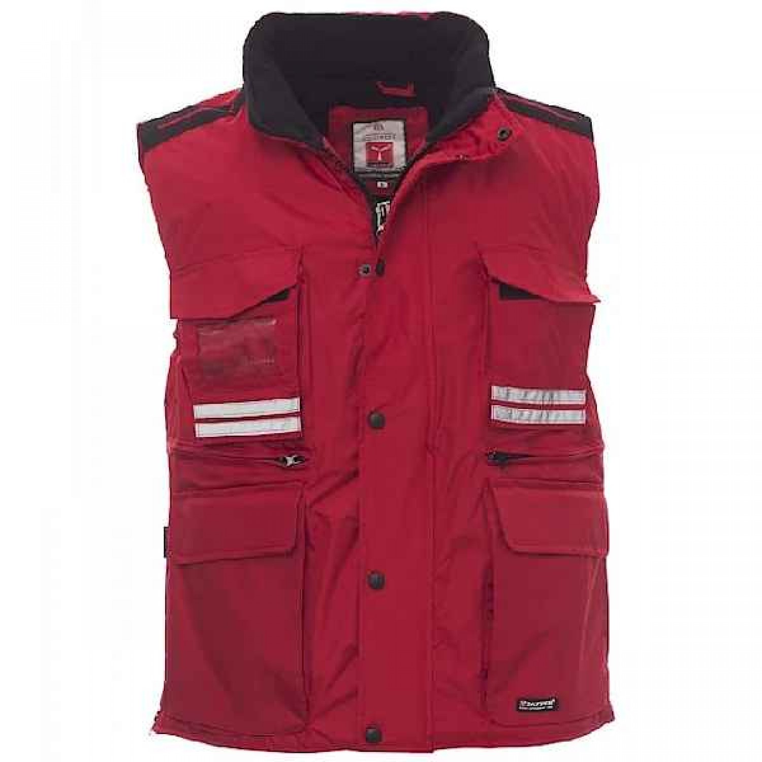 Αδιάβροχο Χειμερινό Γιλέκο Εργασίας Flight Κόκκινο Unisex PAYPER - Ανακλαστικά Γιλέκα-Επενδύτες Δουλειάς