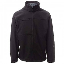 PAYPER Alaska Work Jacket and Hood Waterproof Black PAYPER Alaska Work Jacket and Hood Waterproof Softshell Black - Softshells Work Jackets