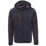 PAYPER Extreme Waterproof Softshell Work Jacket & Hood Blue - Softshells Work Jackets