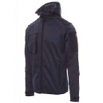 PAYPER Extreme Waterproof Softshell Work Jacket & Hood Blue - Softshells Work Jackets