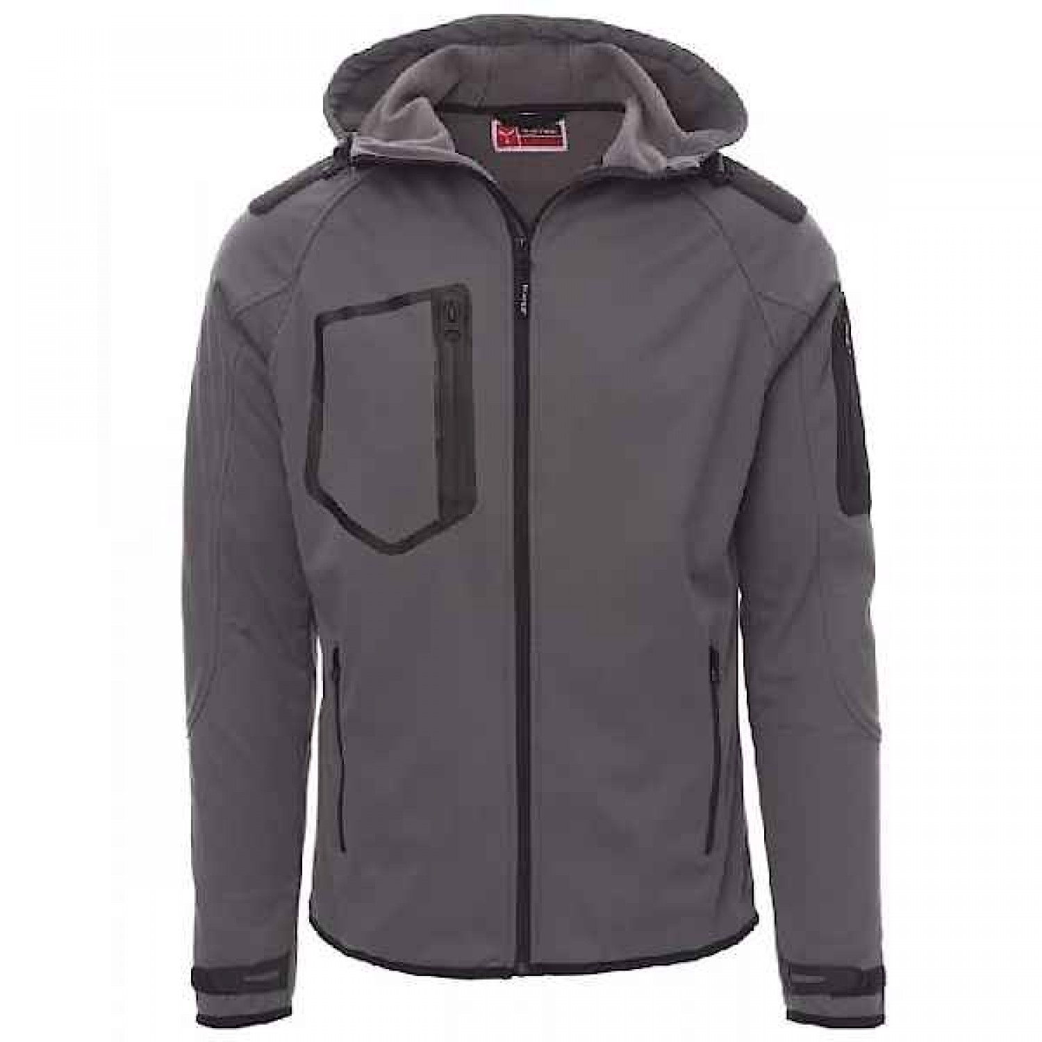 PAYPER Extreme Waterproof Softshell Work Jacket & Hood Gray - Softshells Work Jackets