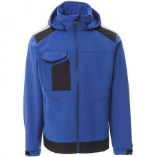 PAYPER Performer 2.0 Waterproof Softshell Work Jacket & Hood Royal Blue - Softshells Work Jackets