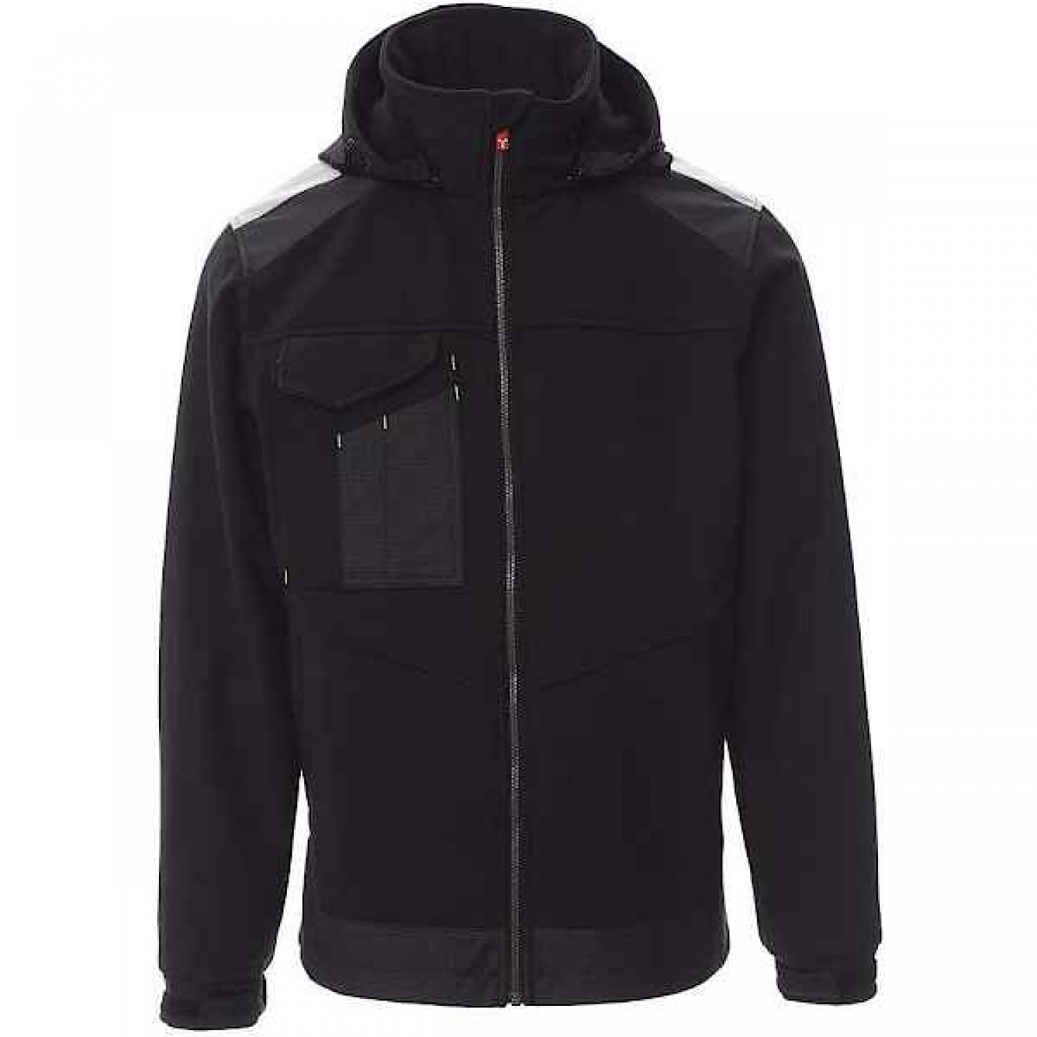 PAYPER Performer 2.0 Waterproof Softshell Work Jacket & Hood Black - Softshells Work Jackets
