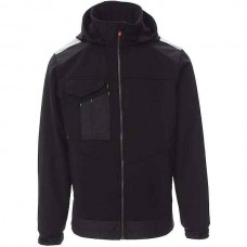 PAYPER Performer 2.0 Waterproof Softshell Work Jacket & Hood Black - Softshells Work Jackets