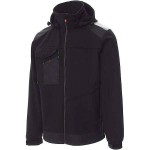 PAYPER Performer 2.0 Waterproof Softshell Work Jacket & Hood Black - Softshells Work Jackets