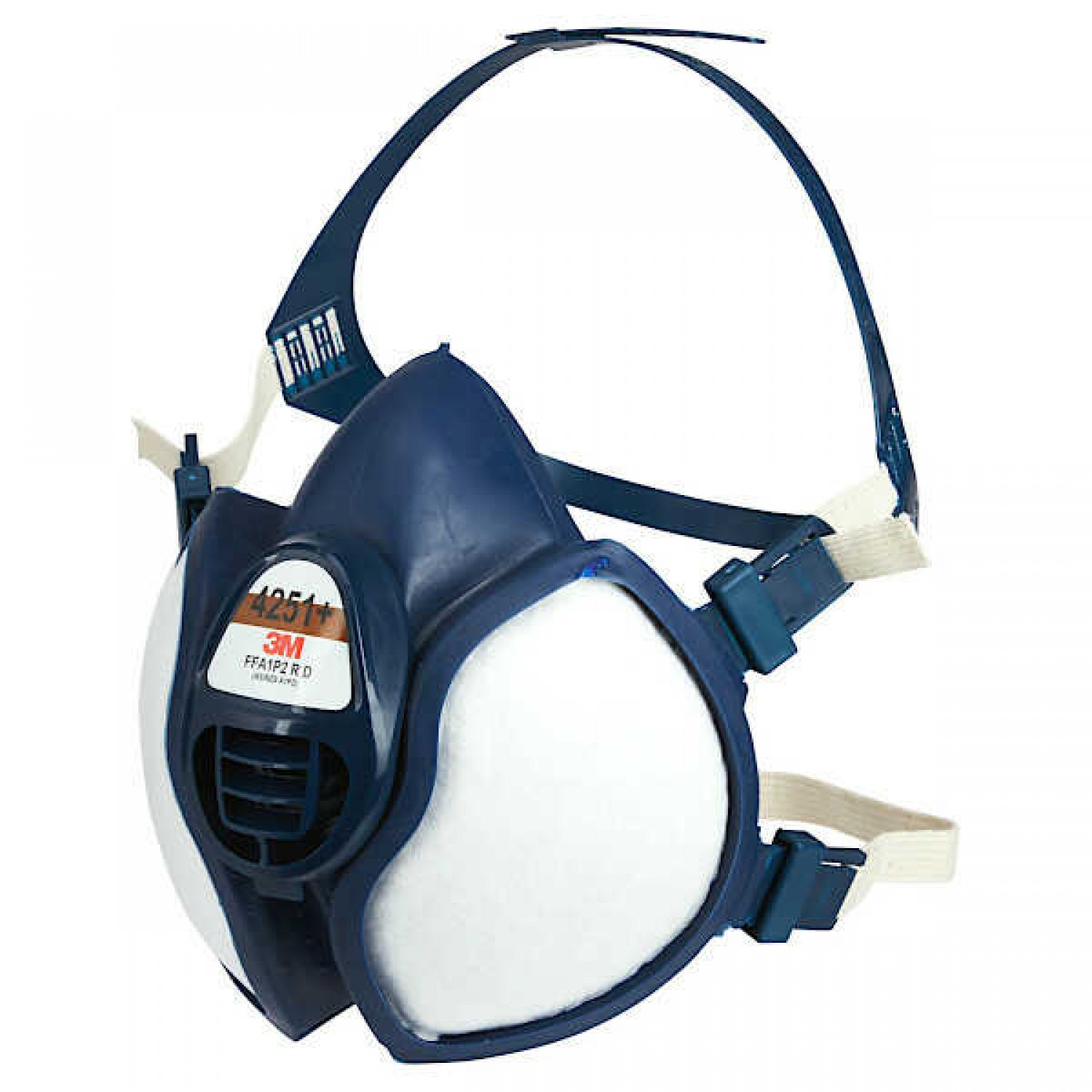 3M FFA1P2RD Mask Half Face with Replaceable Filters 4251+