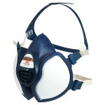 3M FFA1P2RD Mask Half Face with Replaceable Filters 4251+