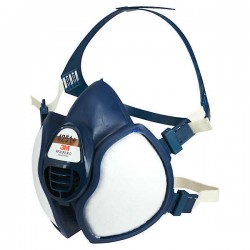 3M FFA1P2RD Mask Half Face with Replaceable Filters 4251+ - Respiratory Protection Masks 3M FFA1P2RD Mask Half Face with Replaceable Filters 4251+