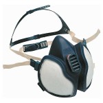 3M FFA1P2RD Mask Half Face with Replaceable Filters 4251+