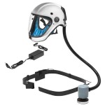 KASCO Kaios e-T5 P3 Powered Air-Purifying Respirator Helmet - Full Face Protection Helmets