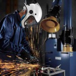 KASCO Kaios e-T5 P3 Powered Air-Purifying Respirator Helmet - Full Face Protection Helmets