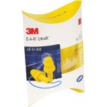 3M Peltor E-A-R Ultrafit (UF-01-000) 50 Pair Reusable Earplugs with Safety Cord - Hearing Protectors