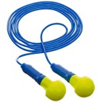 3M Peltor E-A-R Push-Ins (EX-01-020) 100 Pair Reusable Earplugs with Safety Cord - Hearing Protectors