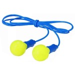 3M Peltor E-A-R Push-Ins (EX-01-020) 100 Pair Reusable Earplugs with Safety Cord - Hearing Protectors