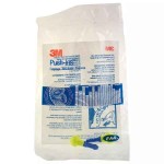 3M Peltor E-A-R Push-Ins (EX-01-021) 100 Pair Reusable Earplugs Uncorded - Hearing Protectors