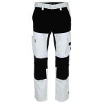 Παντελόνι Εργασίας HEROCK HECTOR Λευκό-Μαύρο Cargo - Κάργκο Παντελόνια Δουλειάς