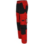 Παντελόνι Εργασίας HEROCK HECTOR Κόκκινο-Μαύρο Cargo - Κάργκο Παντελόνια Δουλειάς