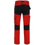 Παντελόνι Εργασίας HEROCK HECTOR Κόκκινο-Μαύρο Cargo - Κάργκο Παντελόνια Δουλειάς
