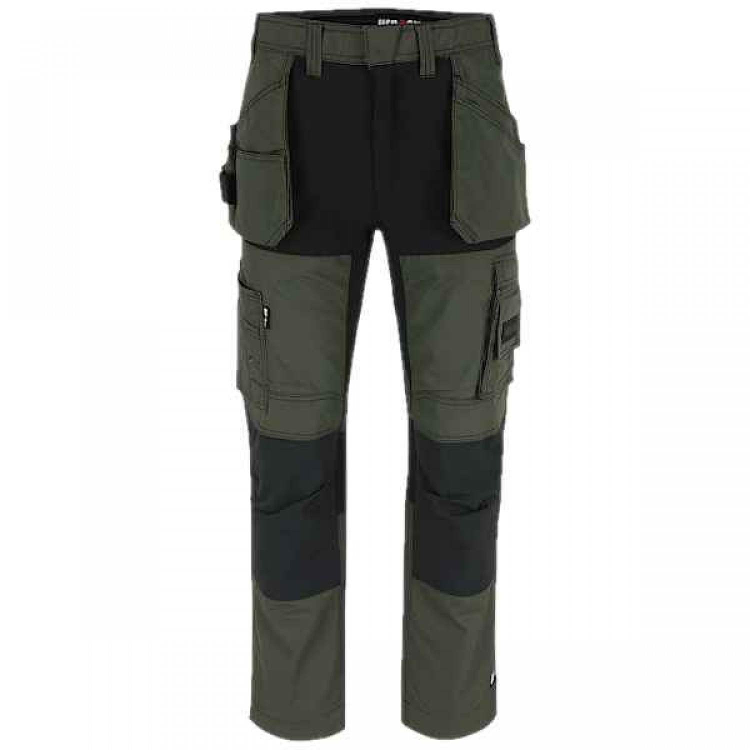 Παντελόνι Εργασίας HEROCK SPECTOR Σκούρο Χακί-Μαύρο Cargo - Κάργκο Παντελόνια Δουλειάς