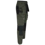 Παντελόνι Εργασίας HEROCK SPECTOR Σκούρο Χακί-Μαύρο Cargo - Κάργκο Παντελόνια Δουλειάς