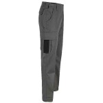 Παντελόνι Εργασίας THOR Γκρι-Μαύρο HEROCK Κοντού Μήκους - Υδατοαπωθητικά Παντελόνια Δουλειάς