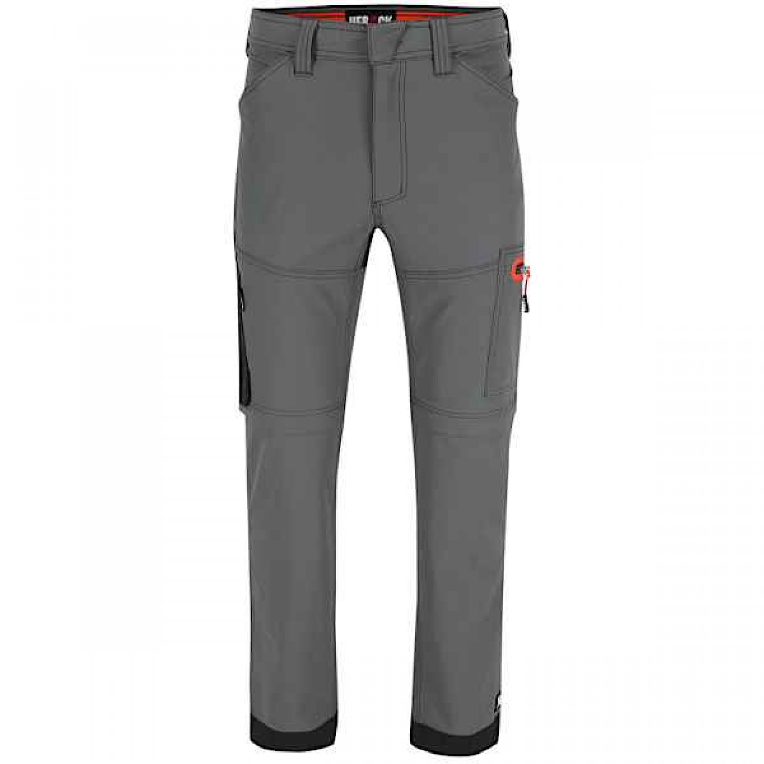 Παντελόνι-Βερμούδα Εργασίας HEROCK TORNADO Ανθρακί Αποσπώμενα Μπατζάκια - Κάργκο Παντελόνια Δουλειάς