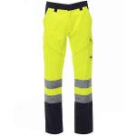 Παντελόνι Υψηλής Ευκρίνειας CHARTER Κίτρινο-Μπλε PAYPER - Φθορίζοντα Παντελόνια Δουλειάς