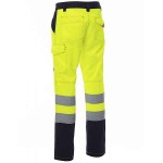 Παντελόνι Υψηλής Ευκρίνειας CHARTER Κίτρινο-Μπλε PAYPER - Φθορίζοντα Παντελόνια Δουλειάς