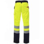 Παντελόνι Υψηλής Ευκρίνειας CHARTER Κίτρινο-Μπλε PAYPER - Φθορίζοντα Παντελόνια Δουλειάς