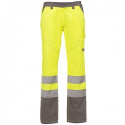Παντελόνι Υψηλής Ευκρίνειας CHARTER Κίτρινο-Γκρι PAYPER - Φθορίζοντα Παντελόνια Δουλειάς