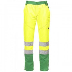 Παντελόνι Υψηλής Ευκρίνειας CHARTER Κίτρινο-Πράσινο PAYPER - Ανακλαστικά-Φθορίζοντα Παντελόνια Δουλειάς