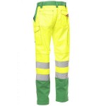 Παντελόνι Υψηλής Ευκρίνειας CHARTER Κίτρινο-Πράσινο PAYPER - Ανακλαστικά-Φθορίζοντα Παντελόνια Δουλειάς