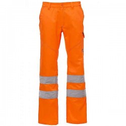 Παντελόνι Υψηλής Ευκρίνειας CHARTER Πορτοκαλί PAYPER - Ανακλαστικά-Φθορίζοντα Παντελόνια Δουλειάς