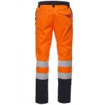 Παντελόνι Υψηλής Ευκρίνειας CHARTER Πορτοκαλί-Μπλε PAYPER - Ανακλαστικά-Φθορίζοντα Παντελόνια Δουλειάς