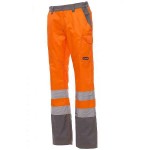 Παντελόνι Υψηλής Ευκρίνειας CHARTER Πορτοκαλί-Γκρι PAYPER - Ανακλαστικά-Φθορίζοντα Παντελόνια Δουλειάς