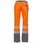 Παντελόνι Υψηλής Ευκρίνειας CHARTER Πορτοκαλί-Γκρι PAYPER - Ανακλαστικά-Φθορίζοντα Παντελόνια Δουλειάς