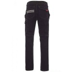 Παντελόνι Εργασίας Worker Stretch Μαύρο Unisex PAYPER - Ανακλαστικά Παντελόνια Δουλειάς