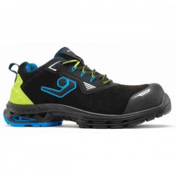 BASE Athens Safety Low Shoes S3S ESD LG SC FO Unisex BASE Athens Safety Low Shoes S3S ESD LG SC FO Unisex Black-Green - Safety Low Shoes