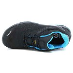BASE I-Robox S3 CI ESD SRC Safety Low Shoes Unisex Black-Blue Water-Resistant - Safety Low Shoes