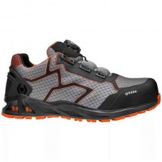 BASE K-Jump Unisex Safety Shoes S1P HRO SRC Grey-Black-Orange - Safety Low Shoes