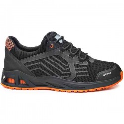 BASE K-Twist Unisex Work Shoes O1 FO SRC Black-Orange BASE K-Twist Unisex Work Shoes O1 FO SRC Black-Orange - Safety Low Shoes