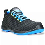 BASE Marathon S3 SRC Safety Low Shoes Unisex Black-Blue Water-Resistant - Safety Low Shoes