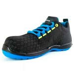 BASE Marathon S3 SRC Safety Low Shoes Unisex Black-Blue Water-Resistant - Safety Low Shoes