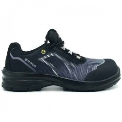 BASE Oren S3 ESD SRC Safety Low Shoes Unisex BASE Oren S3 ESD SRC Safety Low Shoes Unisex Black-Grey Water-Resistant - Safety Low Shoes