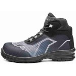 BASE Oren Top S3 ESD SRC Safety Ankle Boots Unisex Black-Grey Water-Resistant - Ankle Support Safety Boots