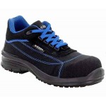 BASE Pulsar S1P SRC Safety Low Shoes Black-Blue Unisex - Safety Low Shoes