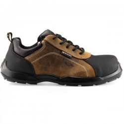 BASE Rafting Water-Resistant Safety Shoes S3 SRC BASE Rafting Water-Resistant Safety Shoes S3 SRC Brown-Black - Safety Low Shoes